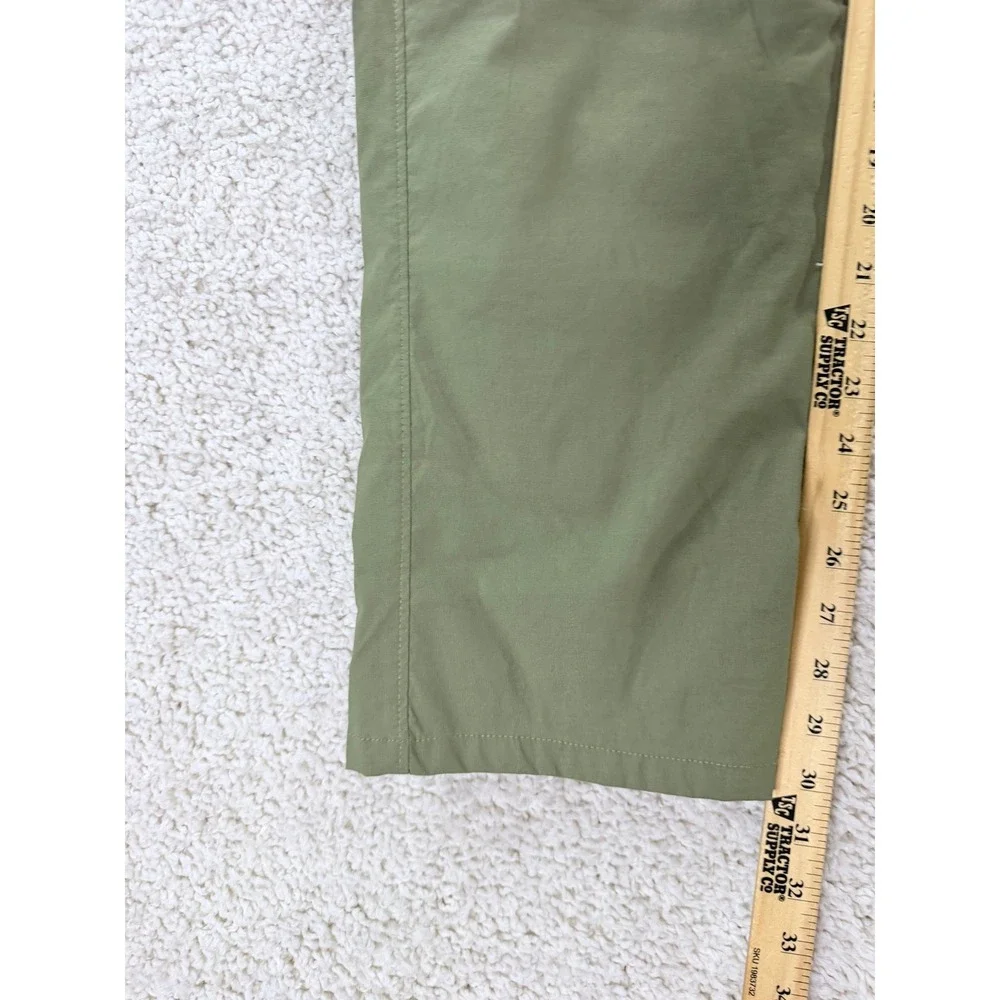 The North Face Performance Pants Men XL Olive Green Hiking Outdoor Active